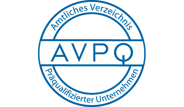 Eintragung im amtlichen Verzeichnis präqualifizierter Unternehmen