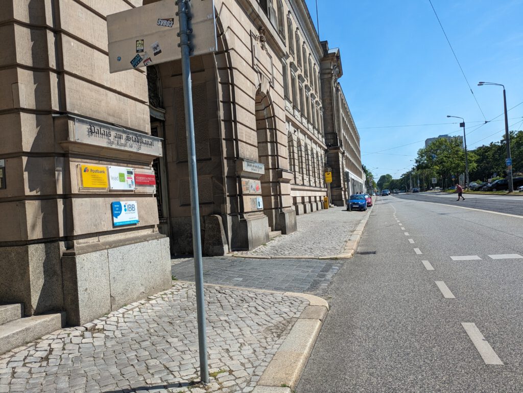 Plangebiet für die Erneuerung von Infrastruktur